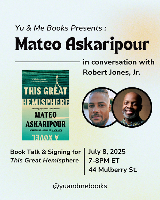 Book Talk | This Great Hemisphere by Mateo Askaripour